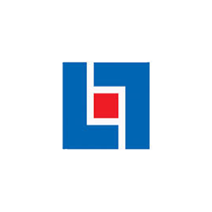 LF Larmcentral logotyp i referenscase om reservkraft för larmcentral och säkerhetsövervakning.