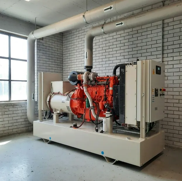 Öppet stationärt elverk installerat inomhus - PWR Power