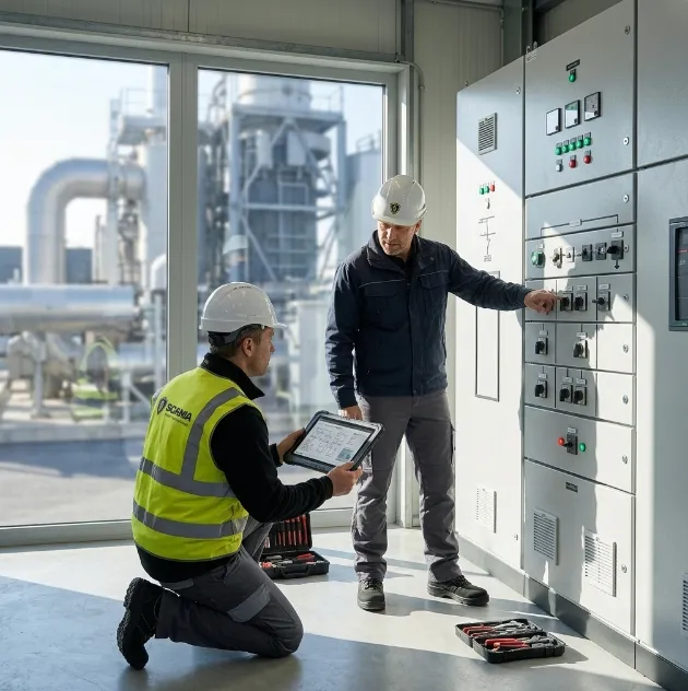 Servicetekniker vid ställverk i fjärrvärme- och energianläggning — PWR Power